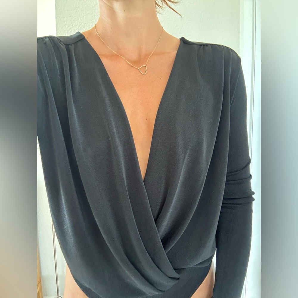 Free People Intimates, Black body suit, Size XS (fits like small)